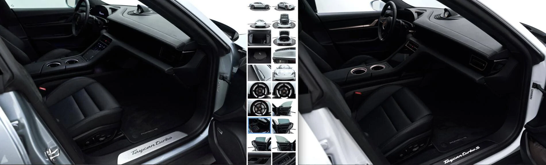 Porsche Taycan Amount/quality of leather in Taycan Screen Shot 2021-09-02 at 6.52.17 PM