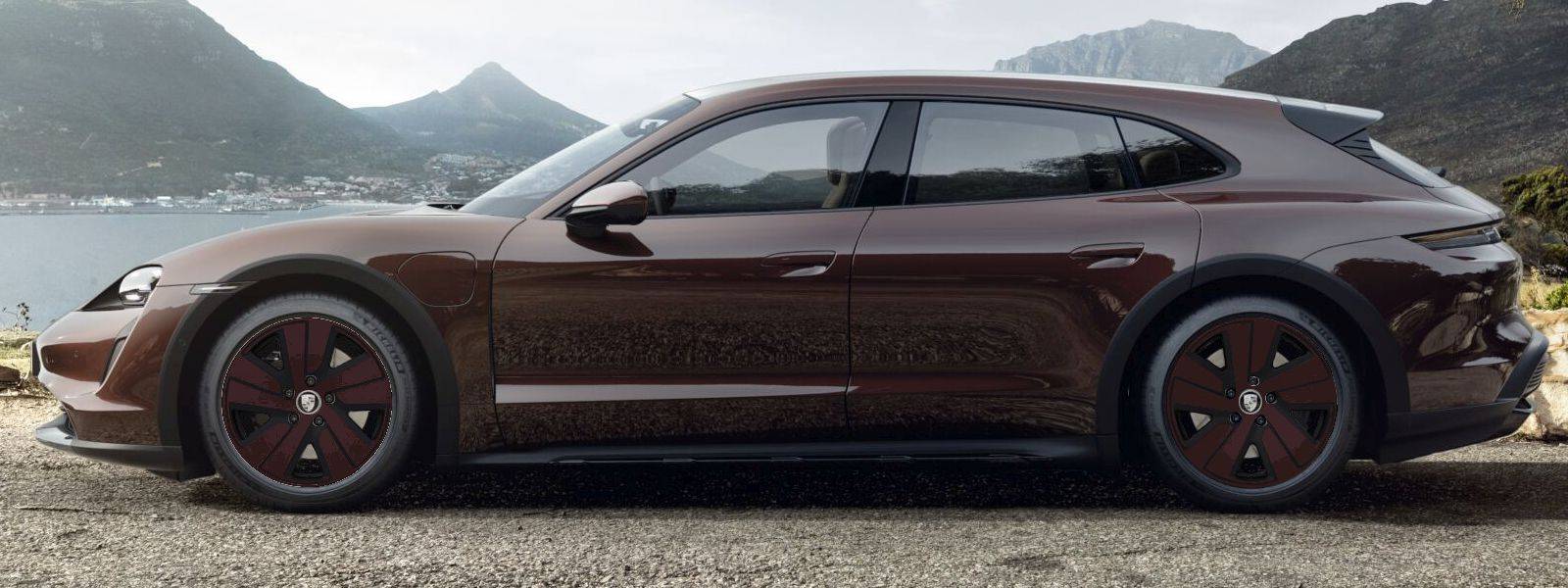 Porsche Taycan Cheap mod for Aero S wheels mahogany_18