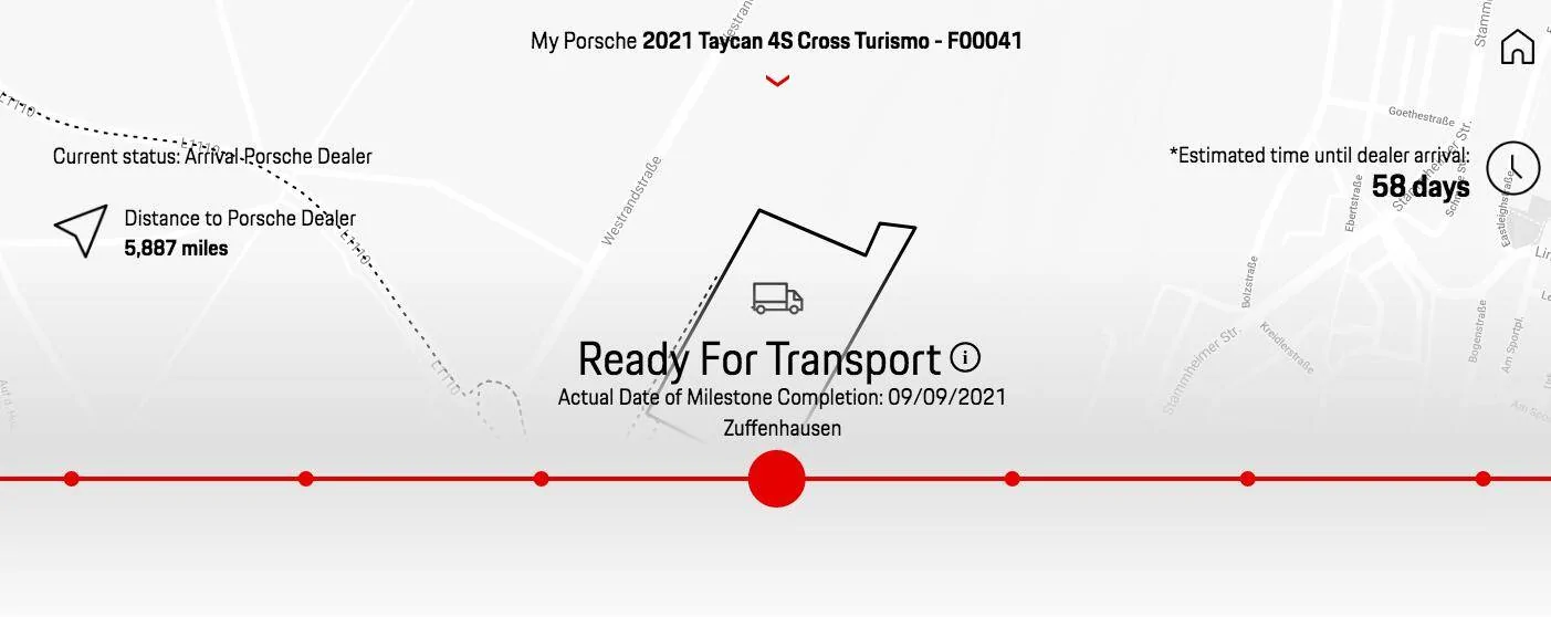 Porsche Taycan One step closer to my Cross Turismo 4S! Production completed Screen Shot 2021-09-09 at 8.18.44 PM