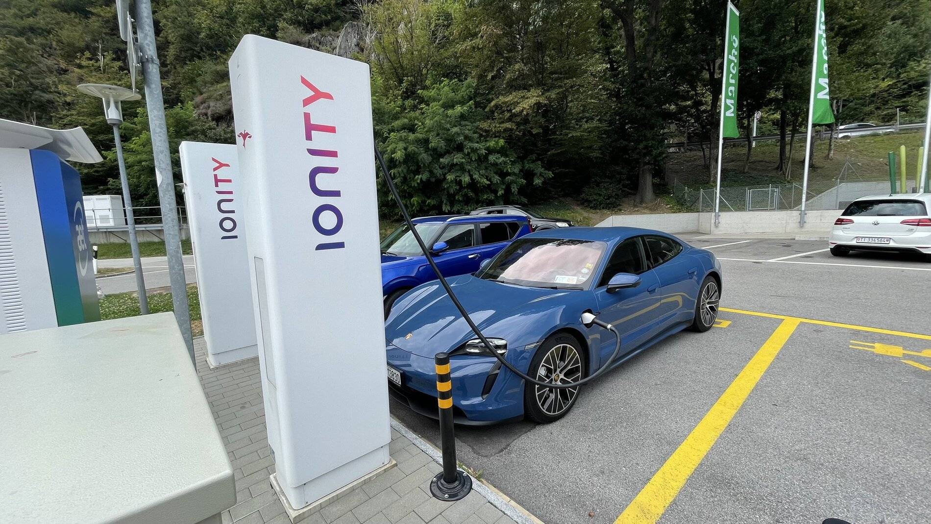 Porsche Taycan Western Europe Taycan road-trip report IMG_1389
