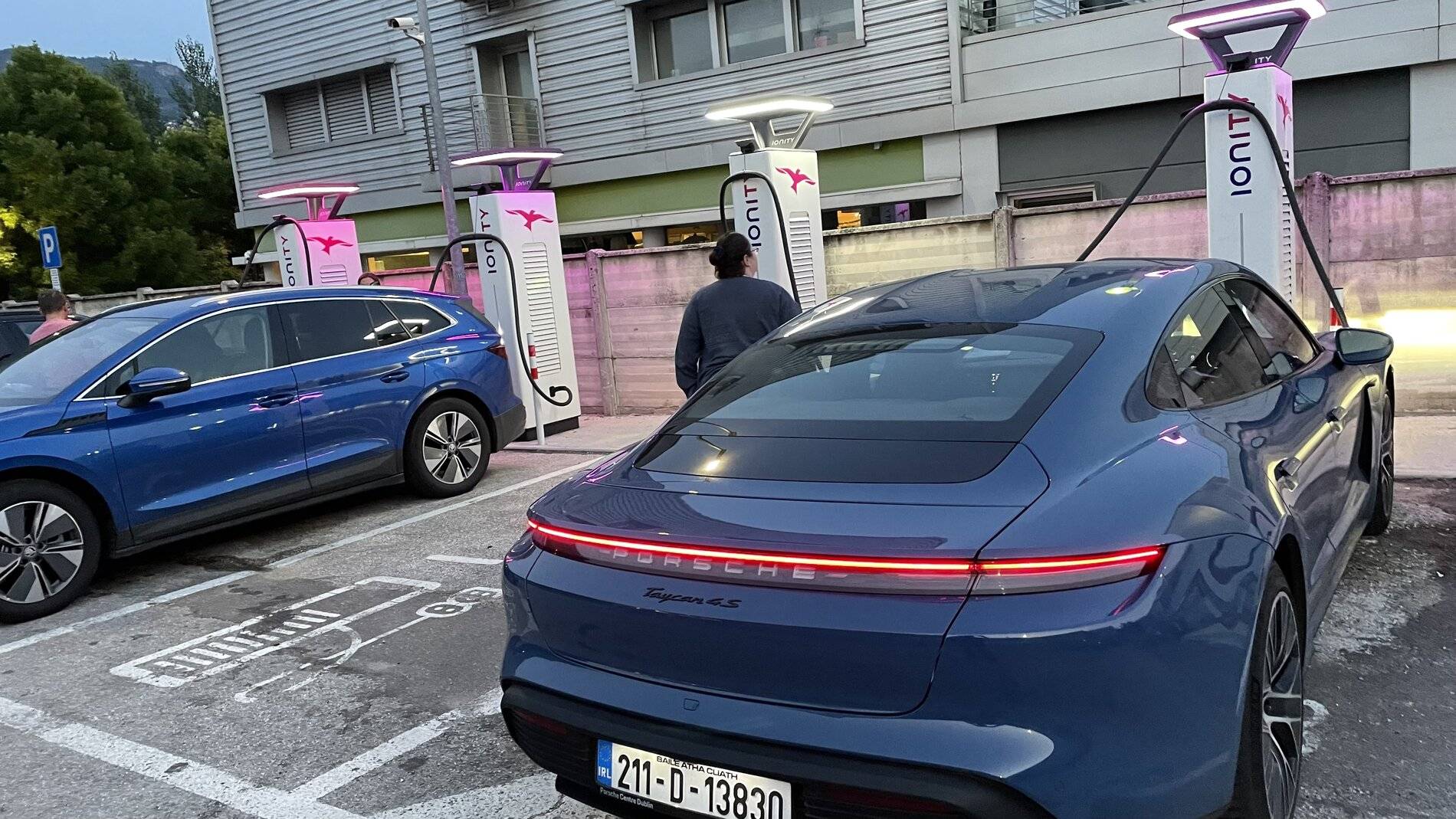 Porsche Taycan Western Europe Taycan road-trip report IMG_2584