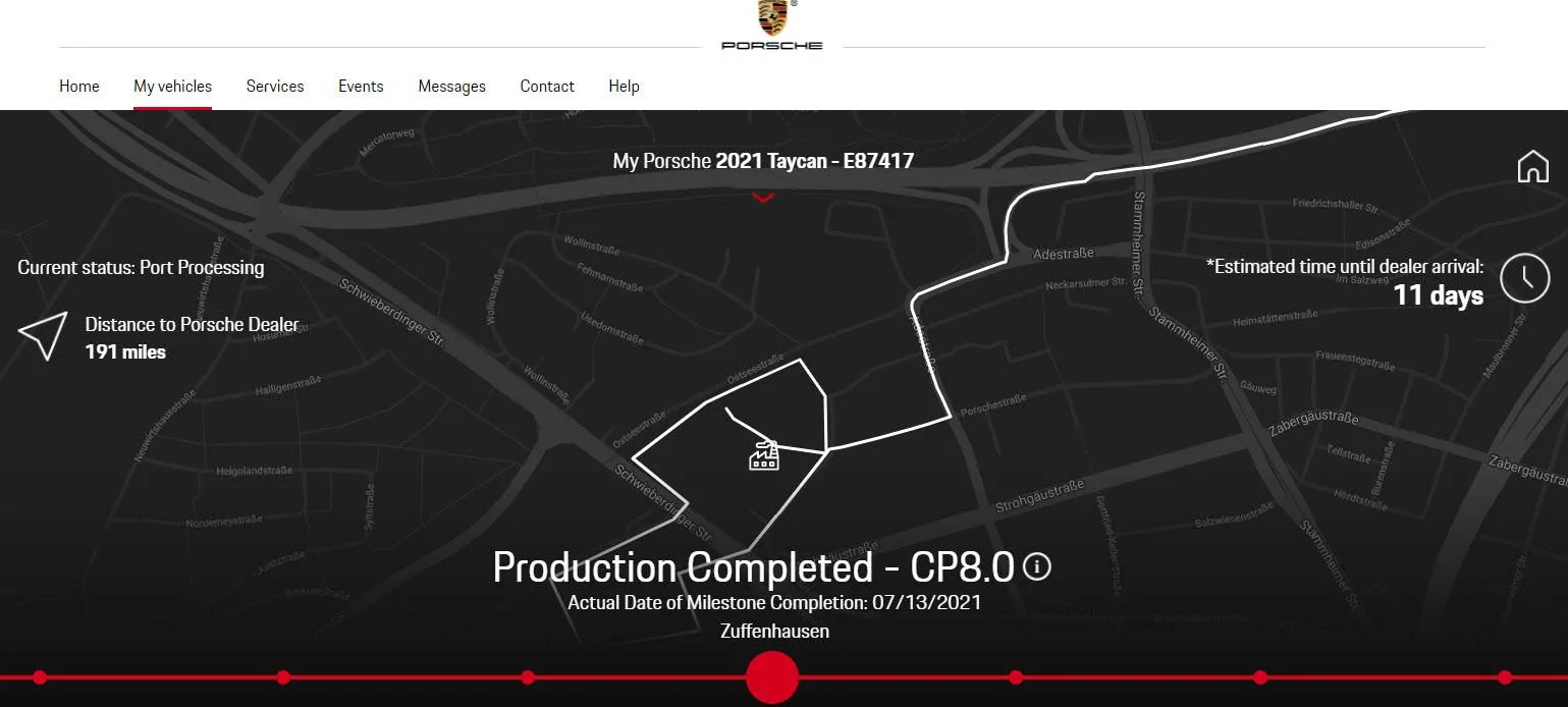 Porsche Taycan Taycan Waiting Room: Who has ordered and a delivery date? TYDProd