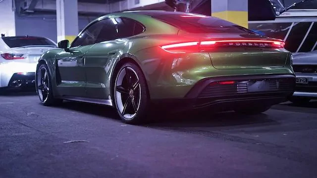 Porsche Taycan MAMBA GREEN Taycan Club 241990851_6159867807417985_3795422916815987187_n