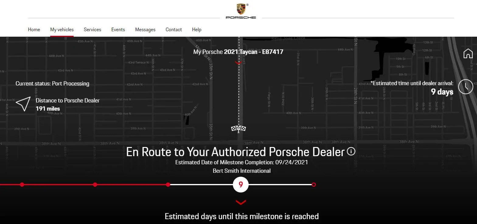 Porsche Taycan Delivery delays TYD Due Dat
