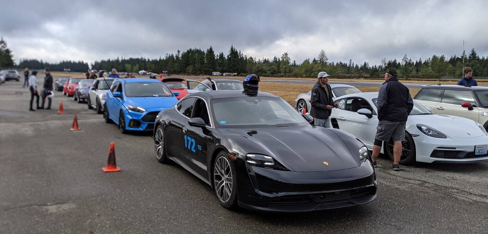 Porsche Taycan PNWR PCA Autocross Taycan 4S Report PXL_20210918_172043241
