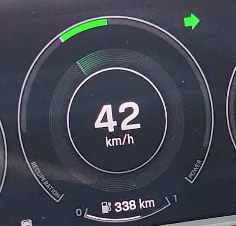Porsche Taycan Regenerative braking finally working 1632454592419