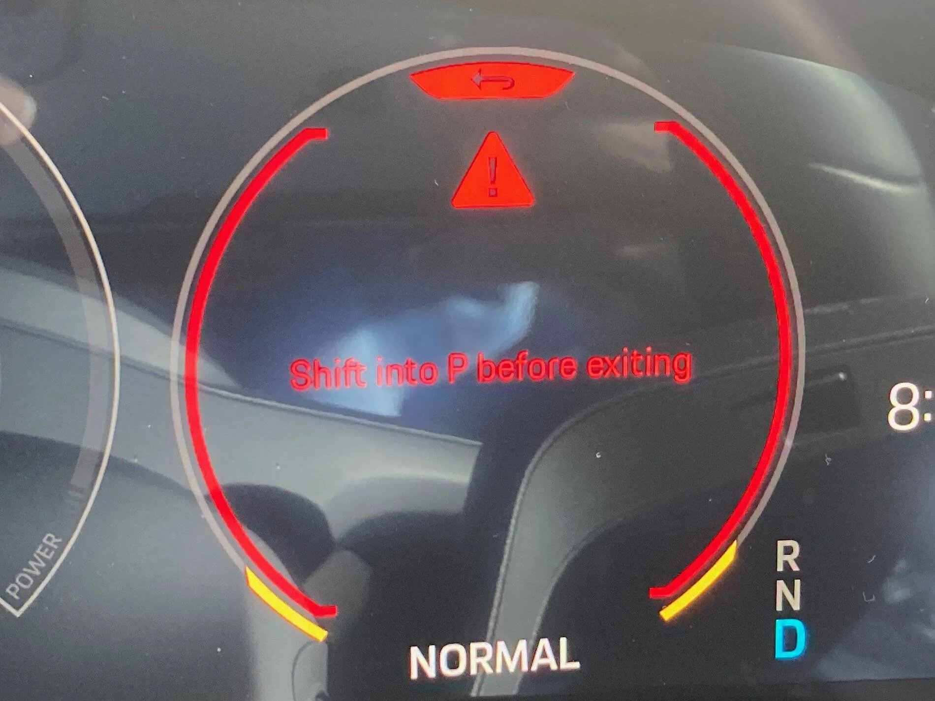 Porsche Taycan PCM Error / Warning Messages: "switch account" and "shift into P before exiting" IMG_5871
