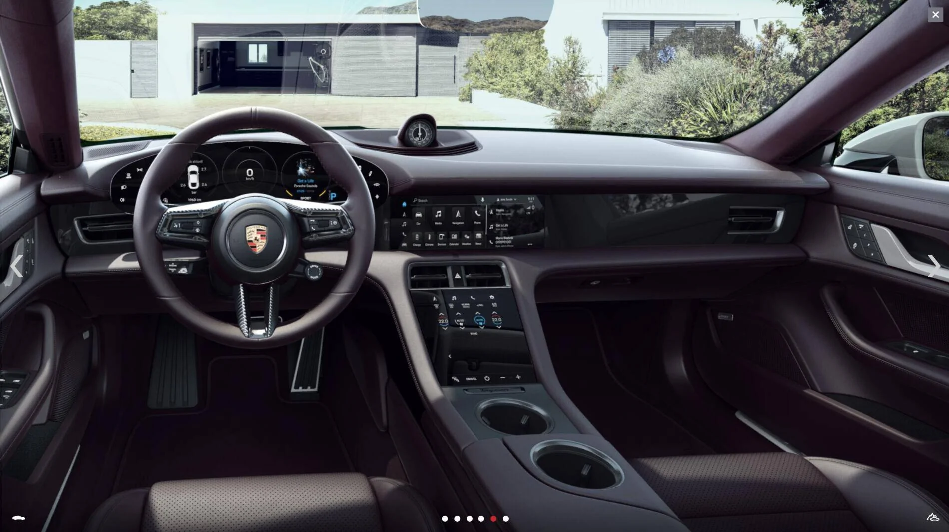 Porsche Taycan Crayon Turbo, do I go Black Olea or Blackberry/Bramble Leather? Screenshot 2021-09-25 at 18.10.06