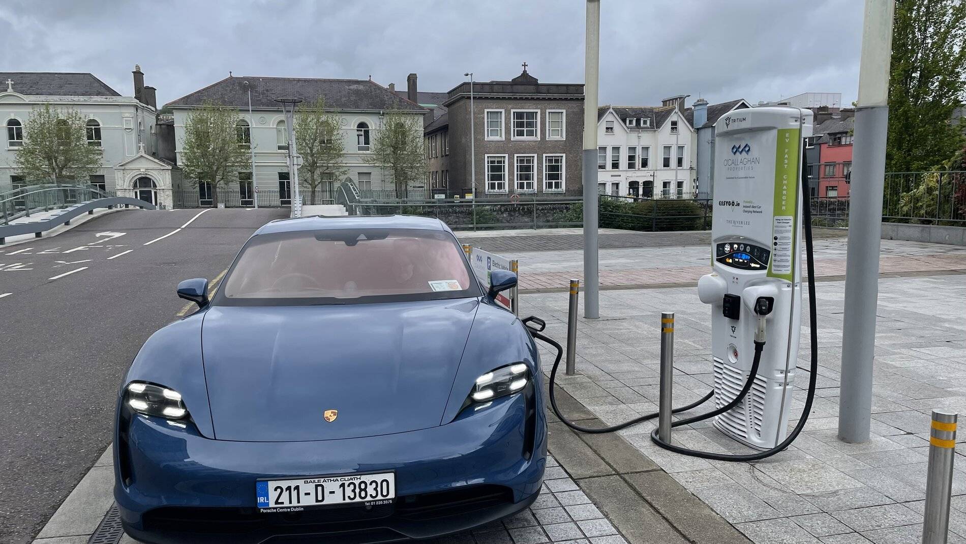 Porsche Taycan Tritium 50 kW chargers, anyone successfully charge at one? IMG_0010