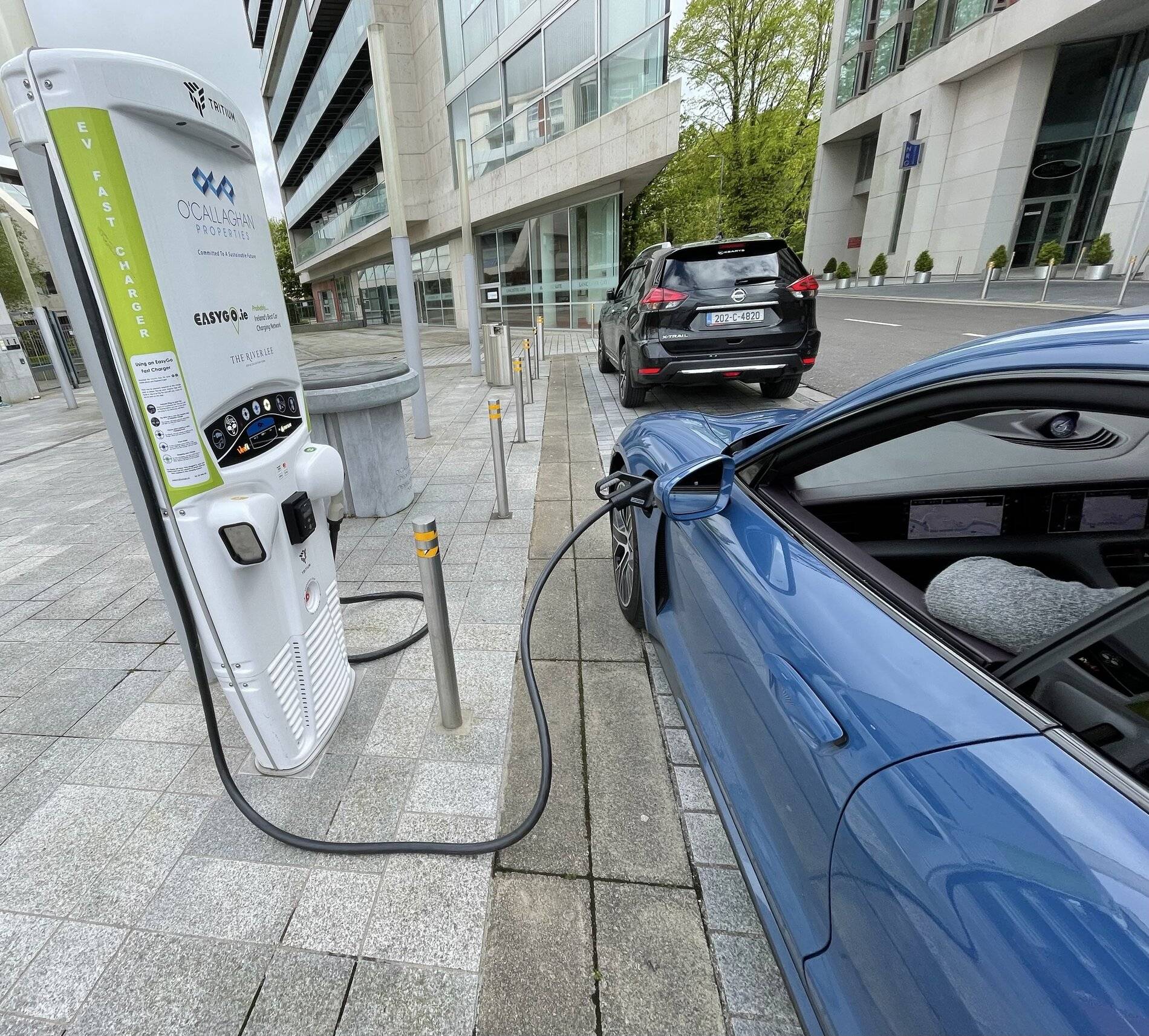 Porsche Taycan Tritium 50 kW chargers, anyone successfully charge at one? IMG_0505