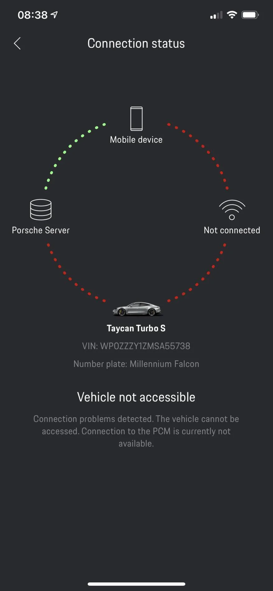 Porsche Taycan Locked User Profile 1A7F18BB-BFC6-47FE-AB13-1159FAE25D37