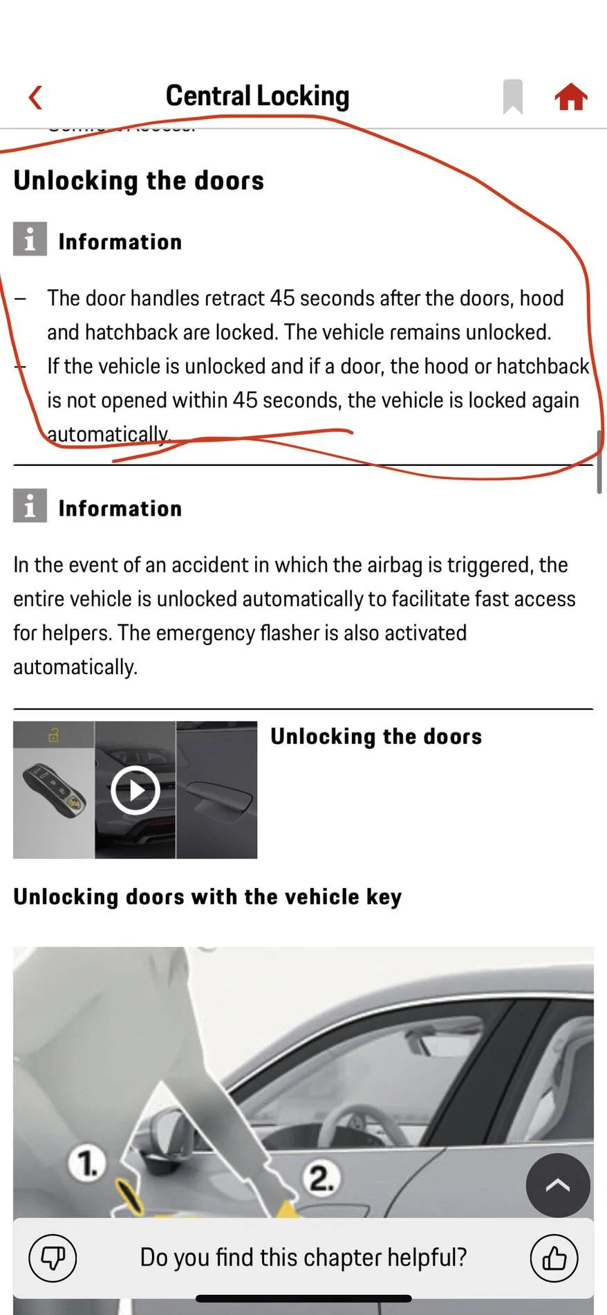 Porsche Taycan Automatic locking feature? IMG_4626