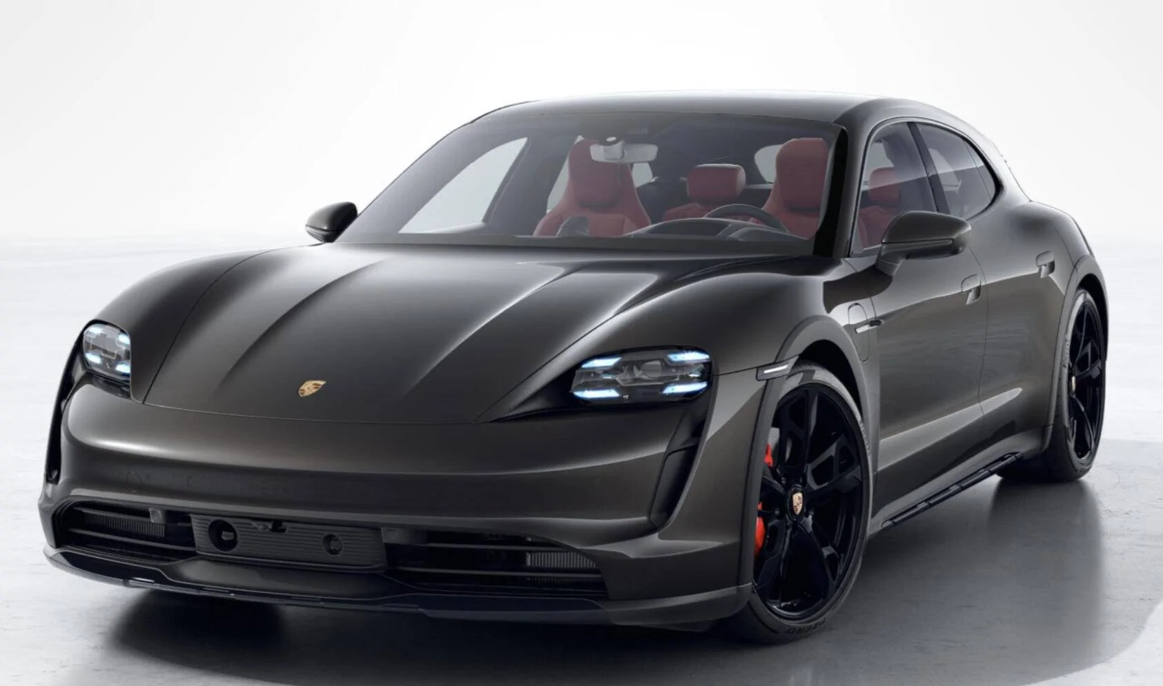 Porsche Taycan Cherry Metallic CT4S Build Thoughts blu