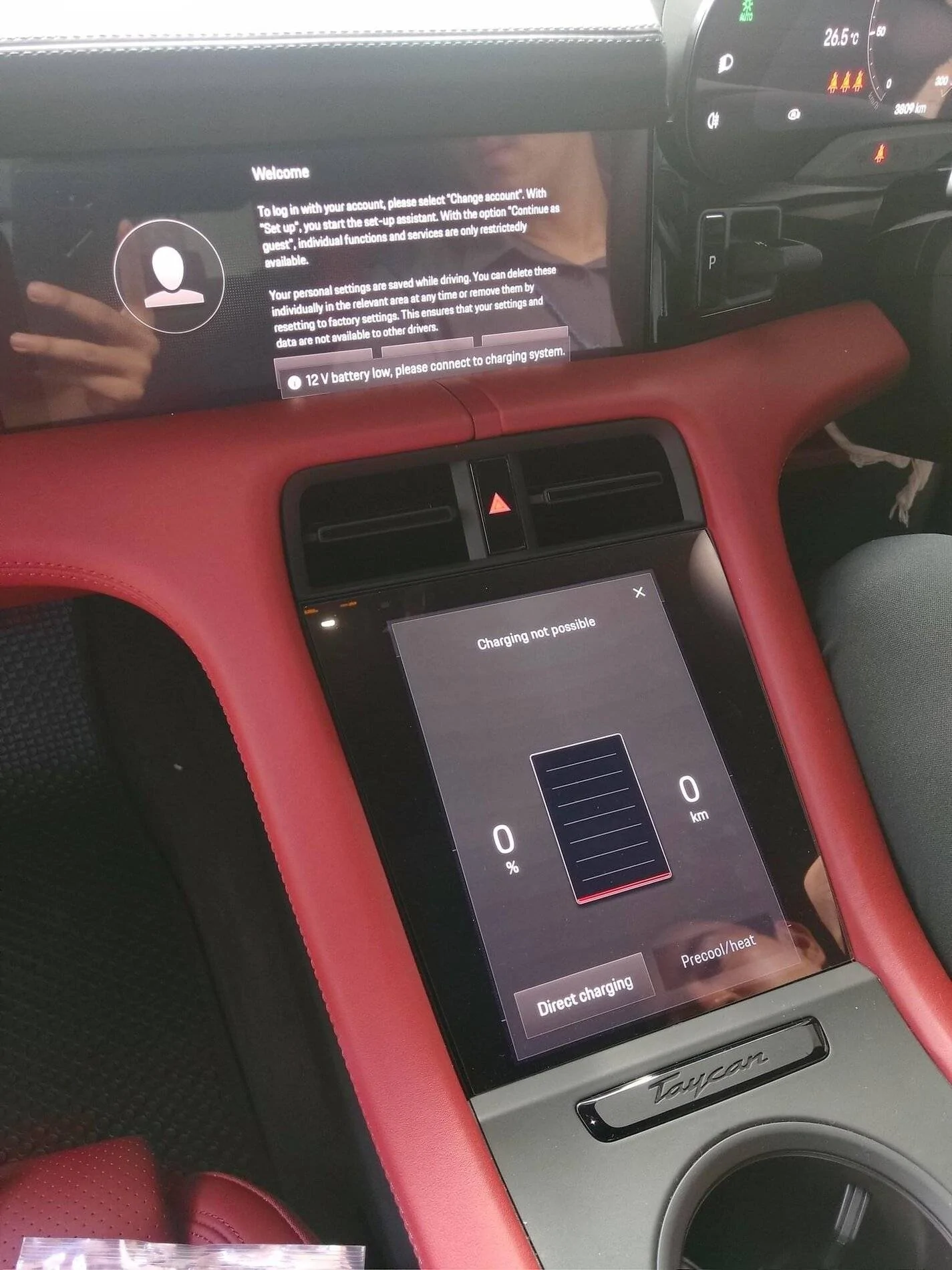 Porsche Taycan My car was dead, 12 v and driving battery were gone, I code AMB 5 re program power electronics C8CBB828-5994-40B1-8C0F-45F4C909B364