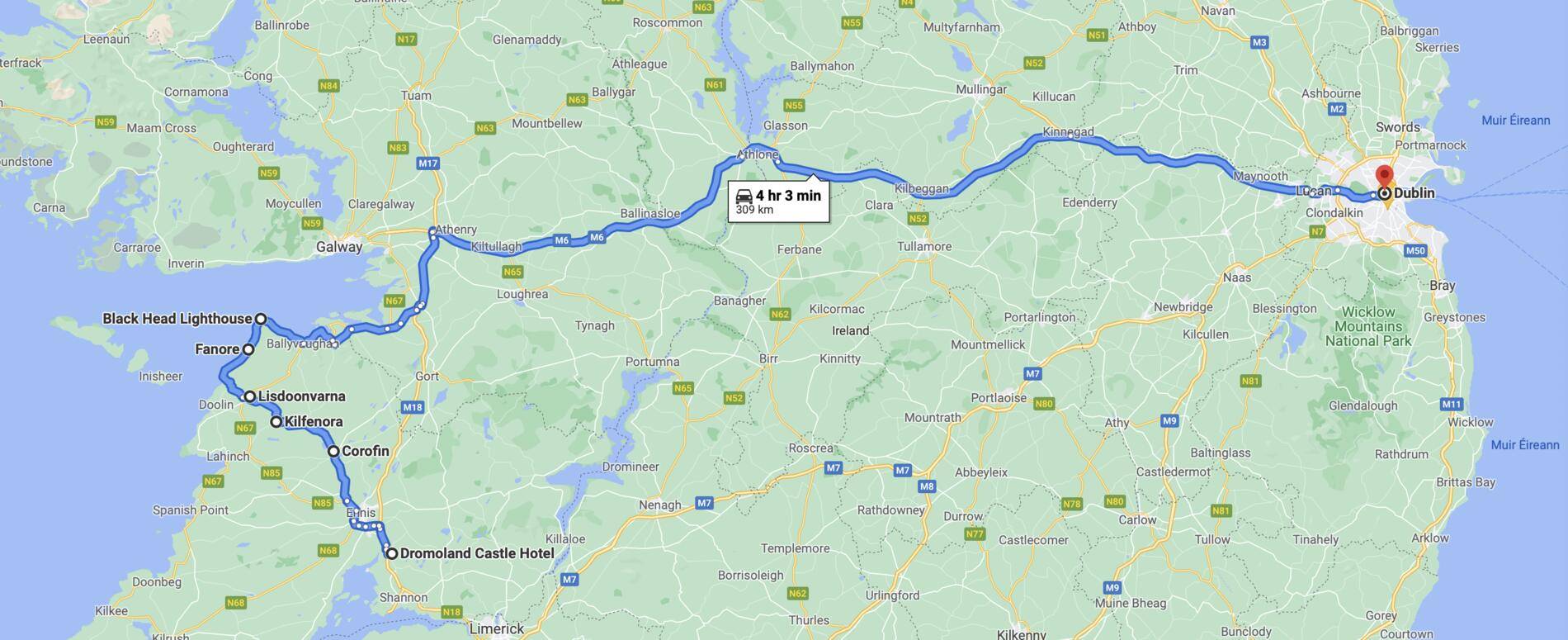 Porsche Taycan Short Road Trips: Weekends @ Irish Castles ? Day 3