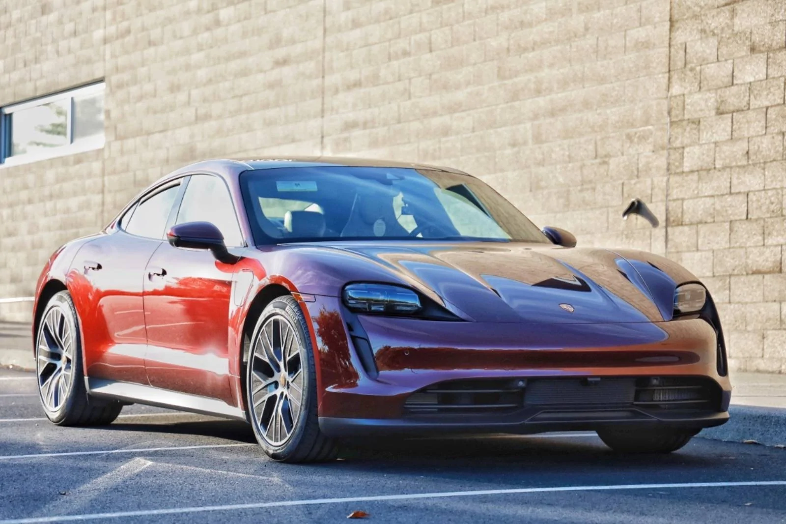 Porsche Taycan CHERRY METALLIC Taycan Club IMG-20211004-WA0007