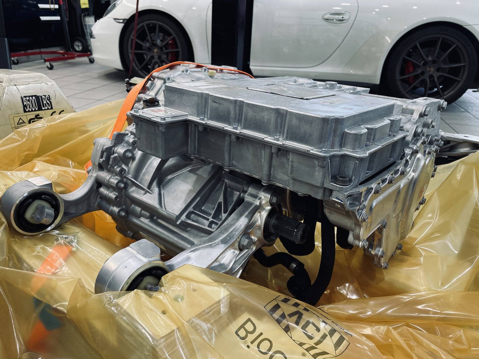 Porsche Taycan Transmission noise at 50mph / 80kph? drive unit side