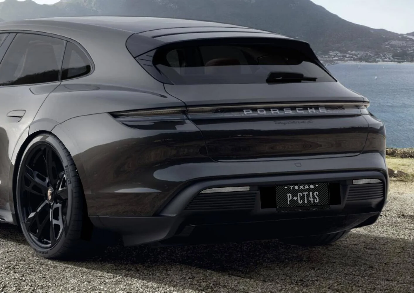 Porsche Taycan Rear bumper reflectors Screen Shot 2021-10-11 at 11.29.51 AM