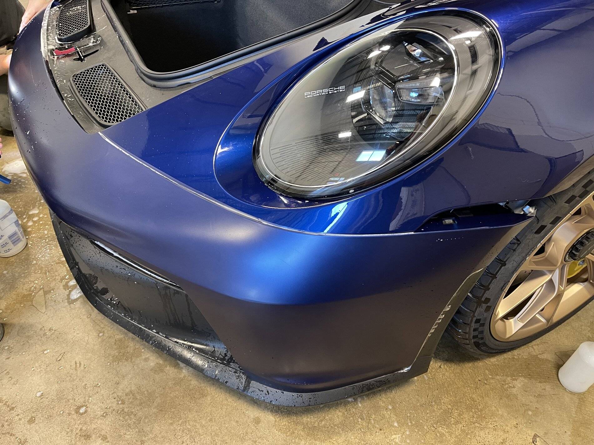 Porsche Taycan Llumar Matte PPF Question 515A8778-1095-434B-91E8-2C7D4E2078F4
