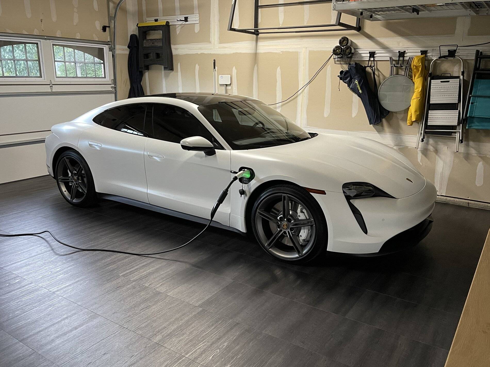Porsche Taycan Any pics of standard white Taycan with Stealth wrap (not cwm) ED7E62DE-5E4A-4E7C-9AB8-391A68273B63