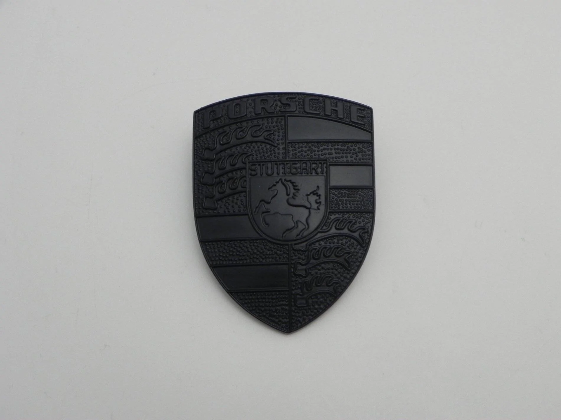 Porsche Taycan Black Hood Crest BlackCrest
