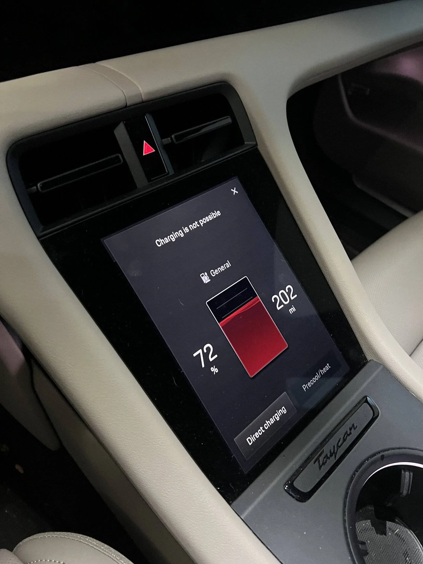 Porsche Taycan Is this what I think it is? Electrical system error AB55E089-2696-4346-885C-EB04E8CB0462