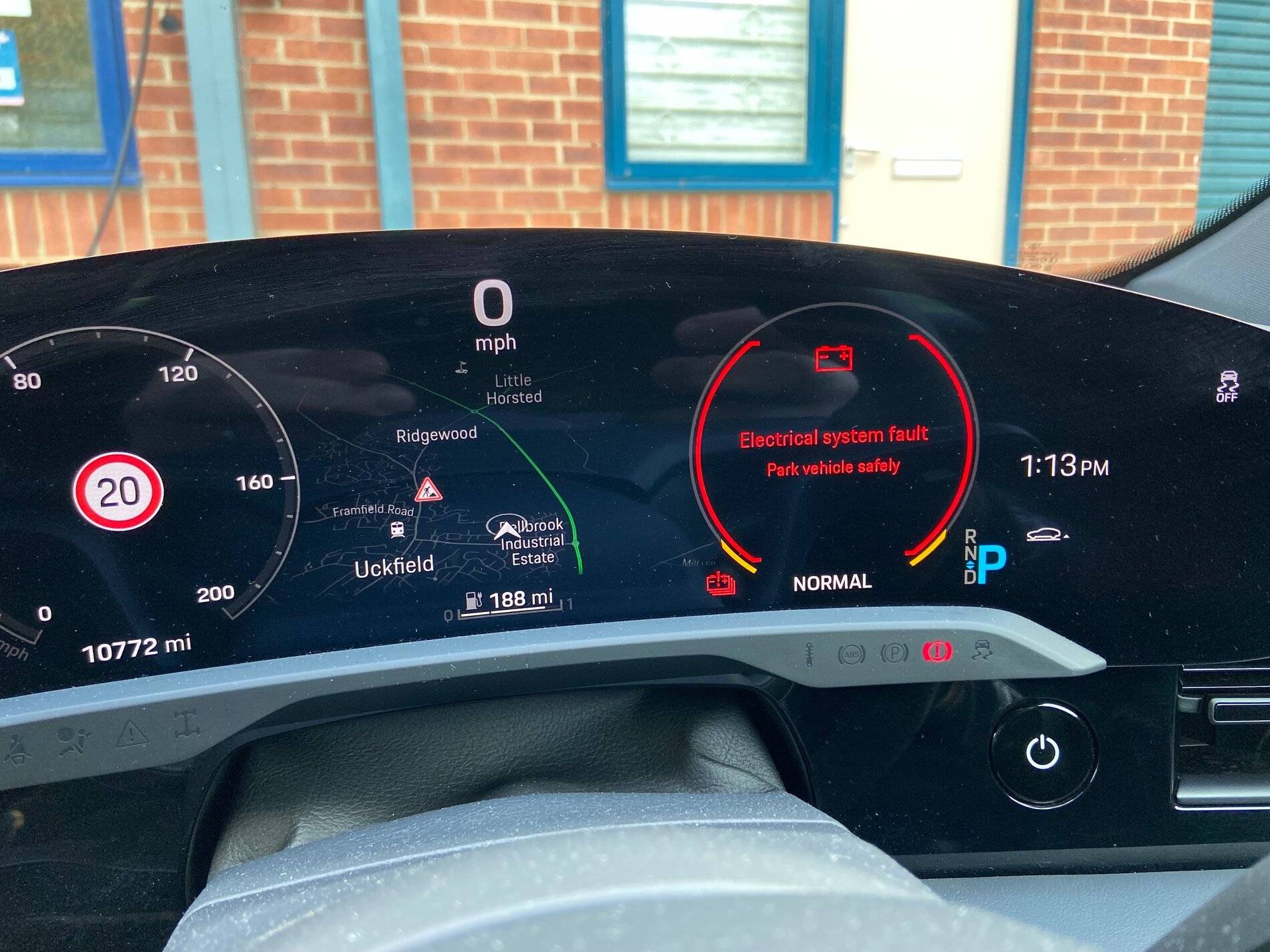 Porsche Taycan Is this what I think it is? Electrical system error IMG_9550