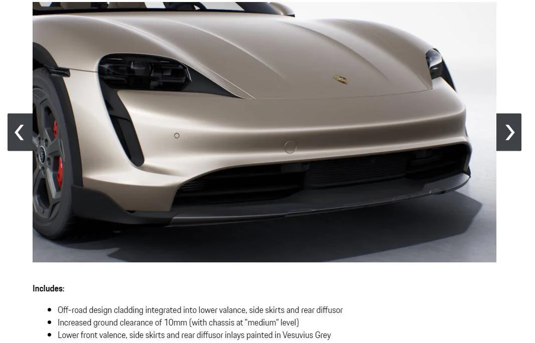 Porsche Taycan Collection MY22 CT4S Dolomite this friday ! 1634889833688