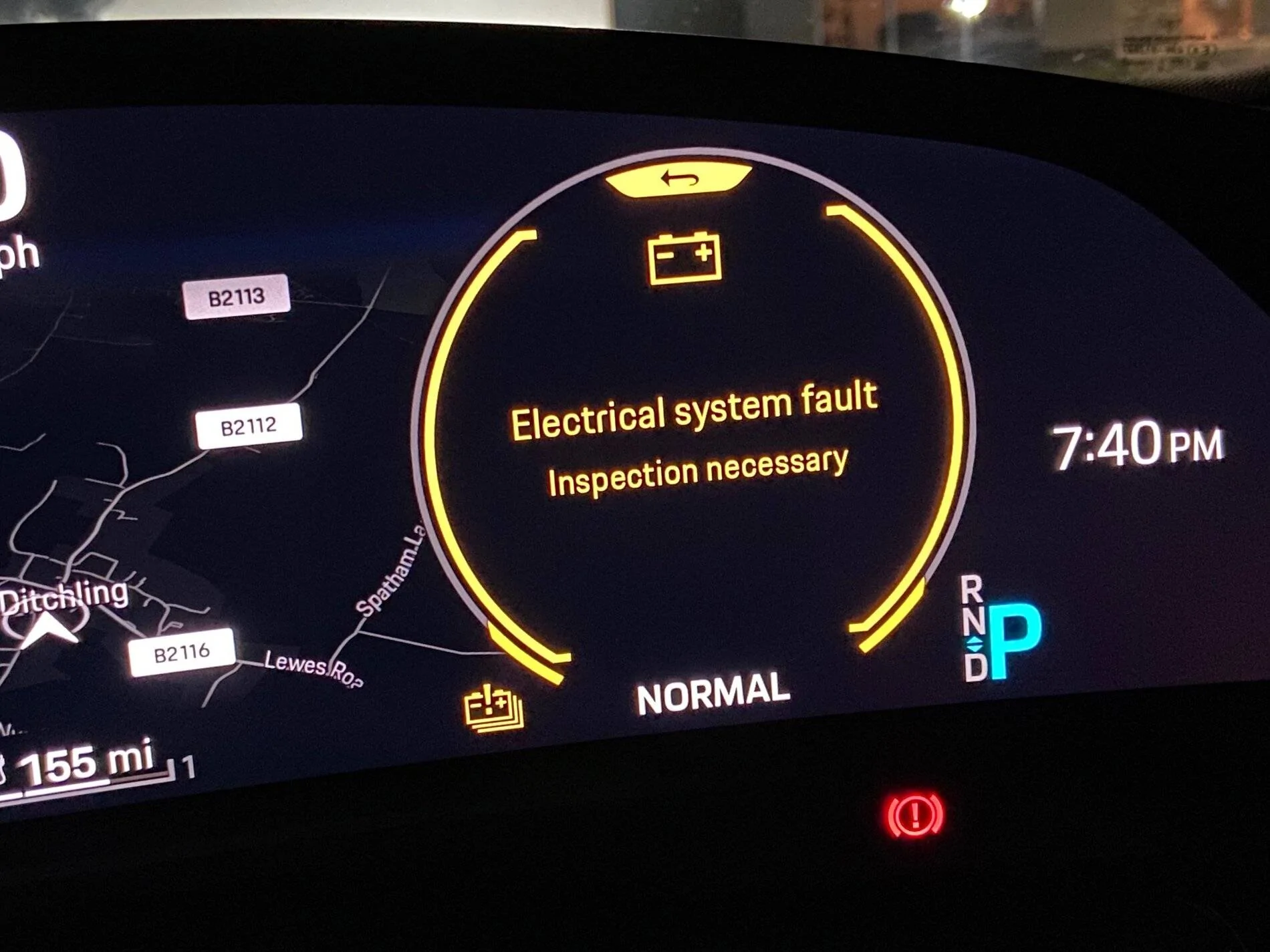 Porsche Taycan Is this what I think it is? Electrical system error IMG_9562