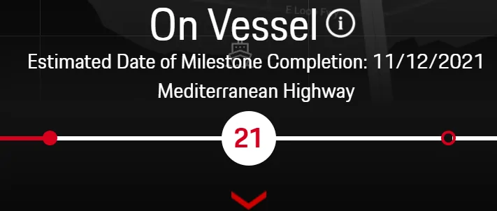 Porsche Taycan Mediterranean Highway November Delivery 1634940454974