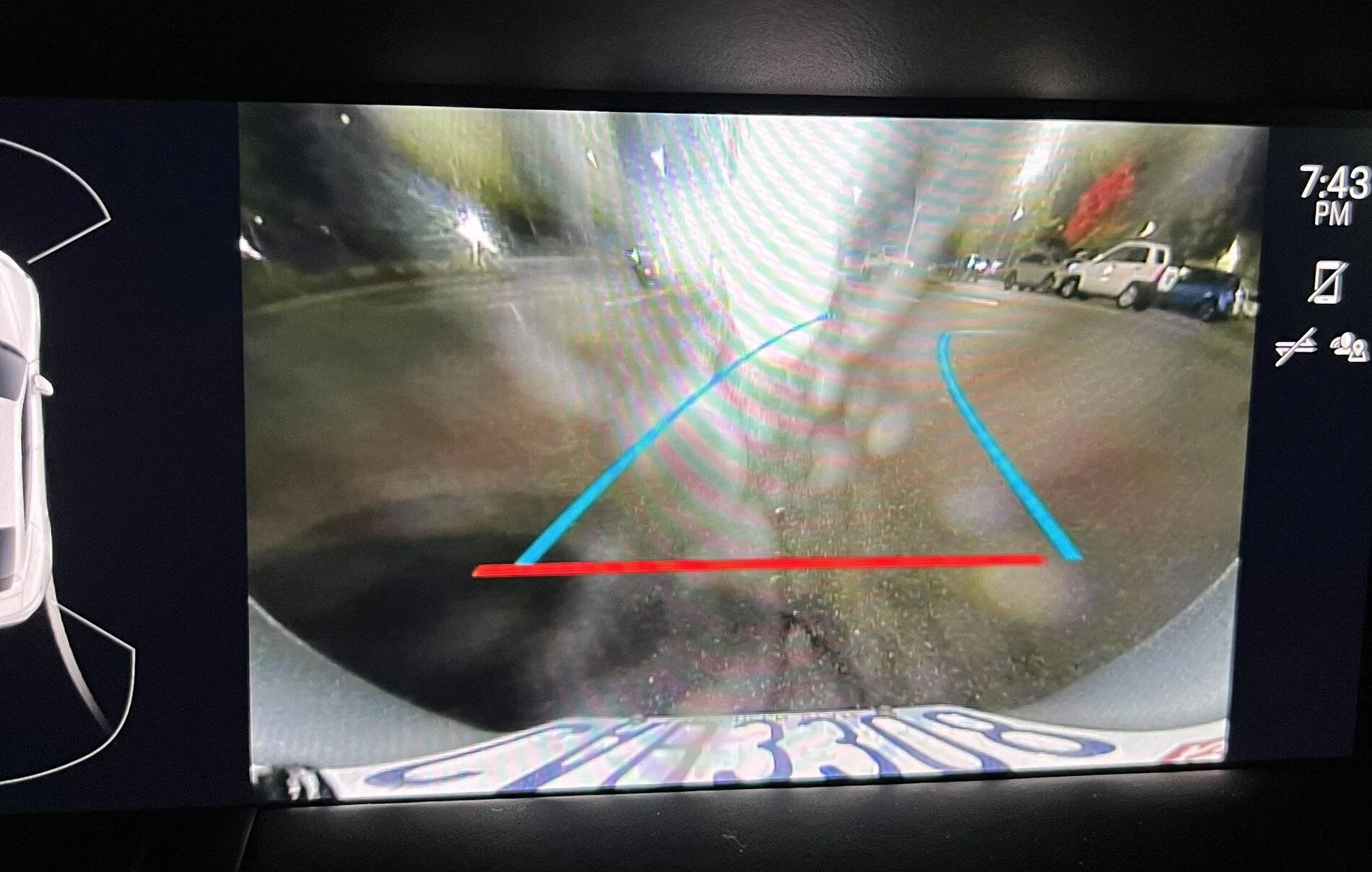 Porsche Taycan Perfect car with a very bad / dangerous backup camera IMG_0024 (1)