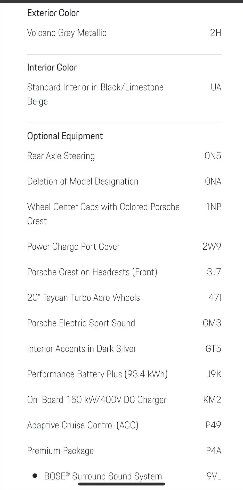 Porsche Taycan December 2021 Delivery FC0CB0AC-4FD7-4E02-80D9-AC2F70F710E4