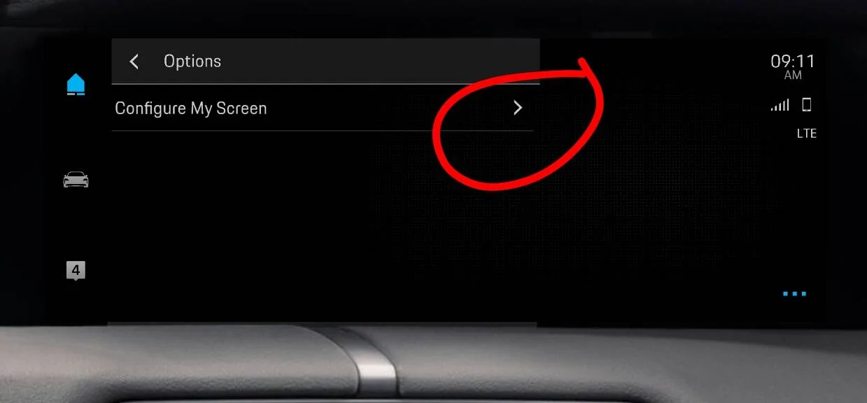 Porsche Taycan Easy way to reach Range Mode without Sports Chrono package 2021-10-27_11.25.36