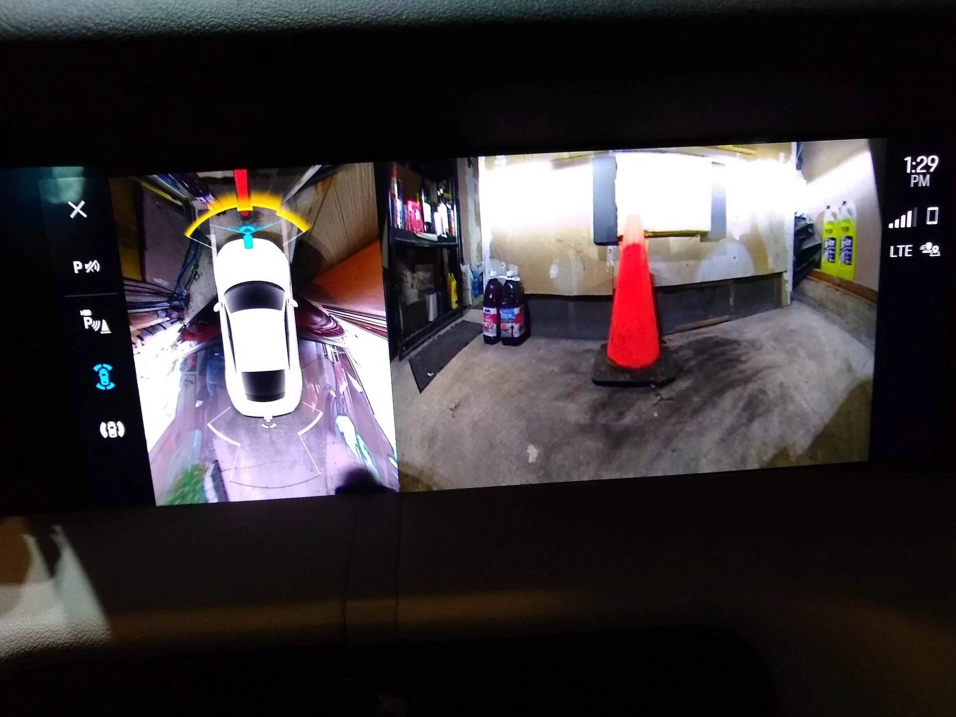 Porsche Taycan Perfect car with a very bad / dangerous backup camera IMG_20211027_132900850