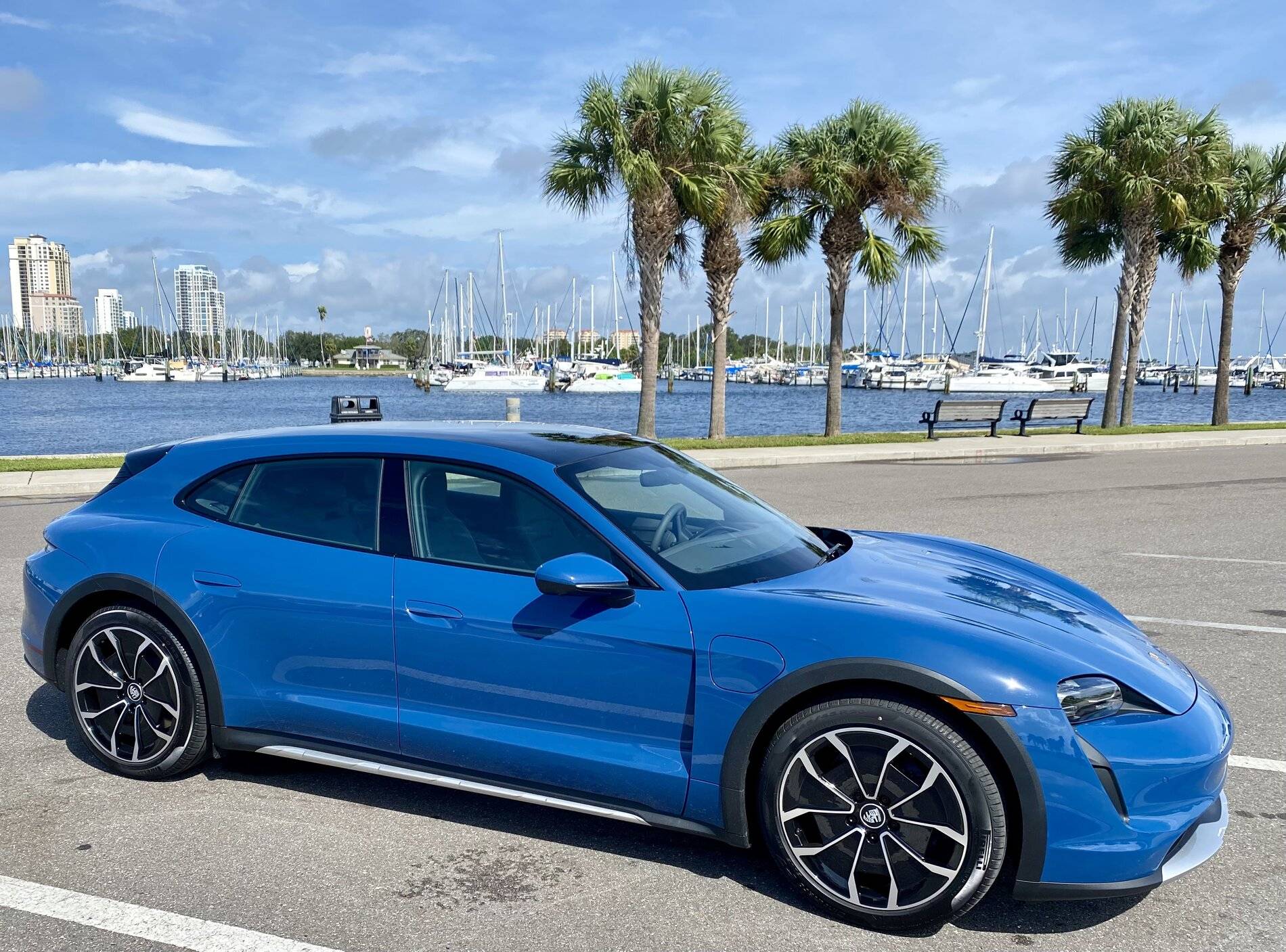 Porsche Taycan Family of Five- First Five Days with Neptune Blue CT AF24B88F-265D-4F7E-996B-324B398E8E75