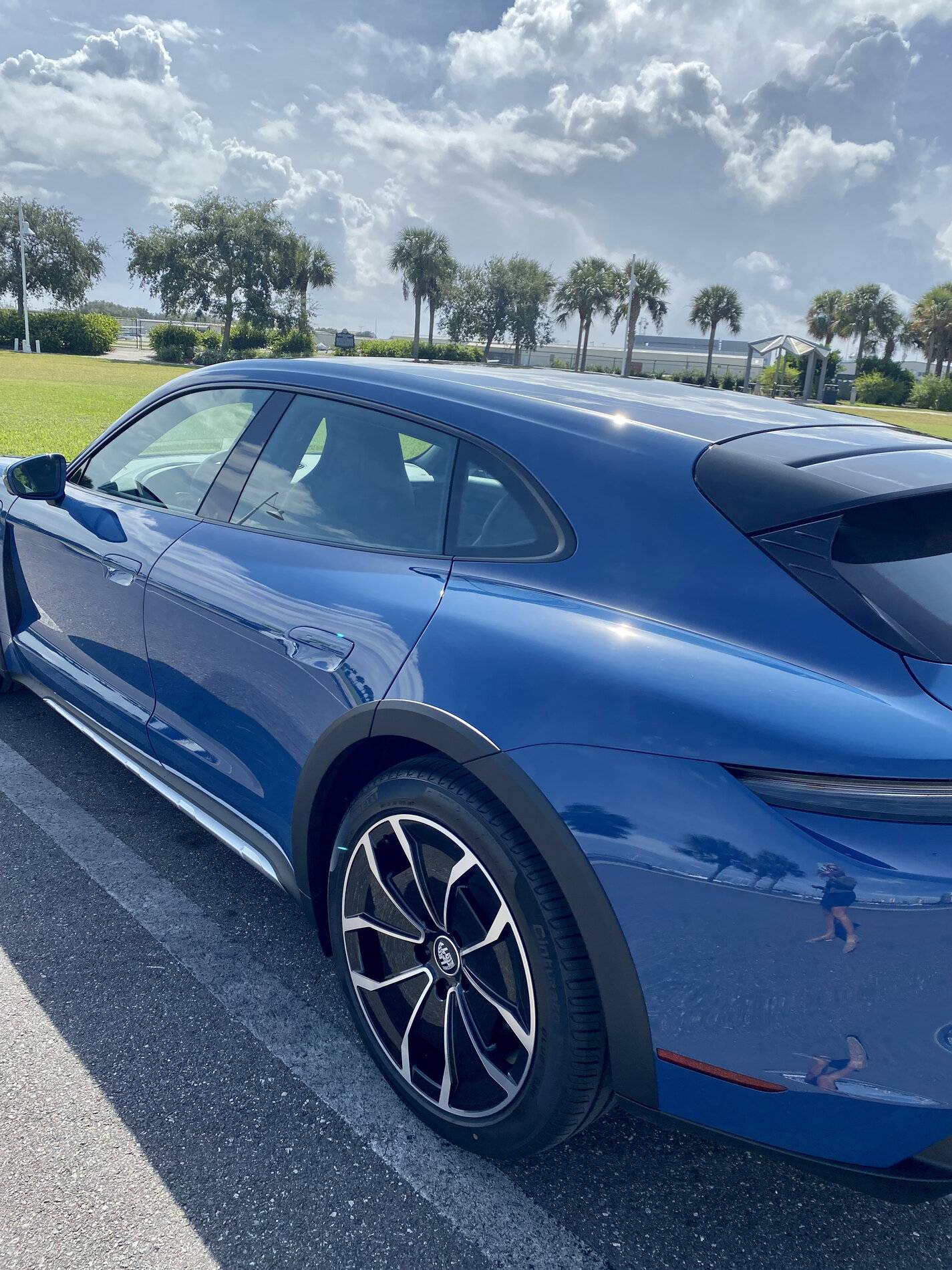 Porsche Taycan Family of Five- First Five Days with Neptune Blue CT BD037297-1DE1-40F5-901D-99585112C77D