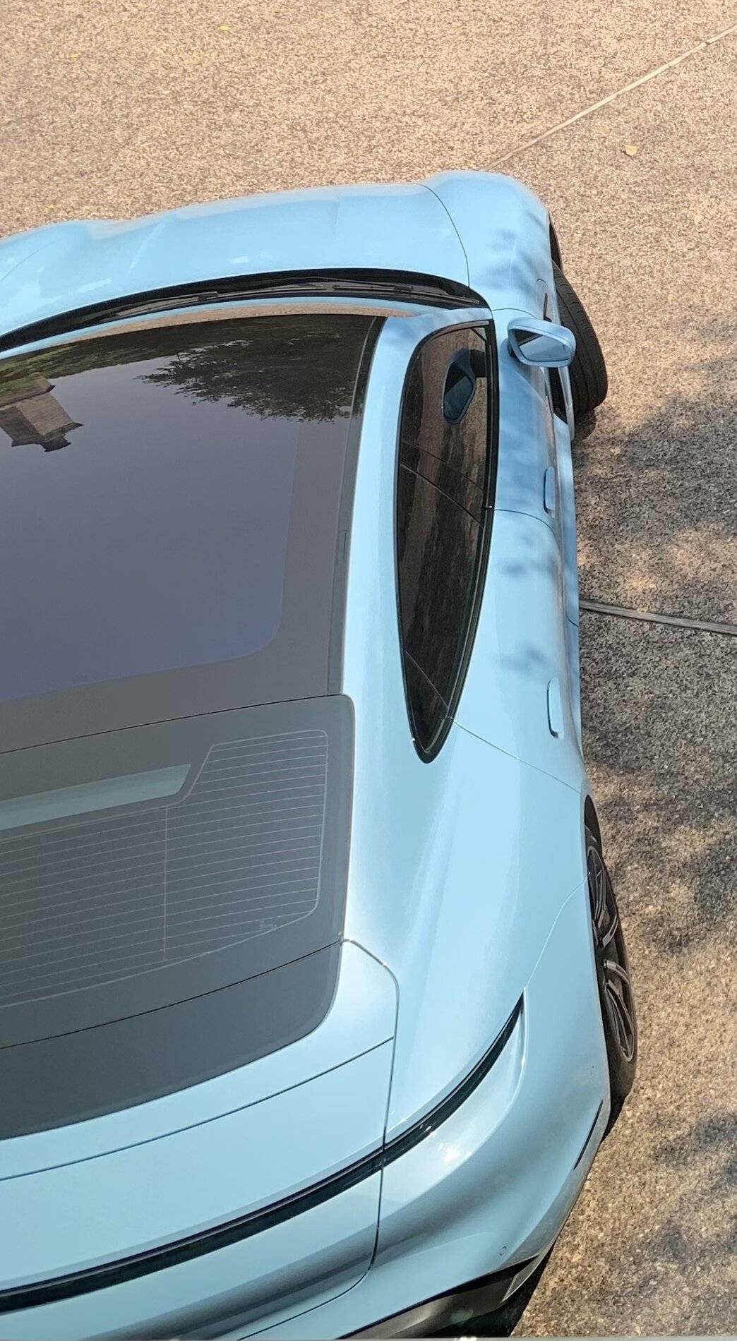 Porsche Taycan FROZEN BLUE Taycan Club 199AADE3-ABC5-4C51-AA93-0C31E5B1DDD1