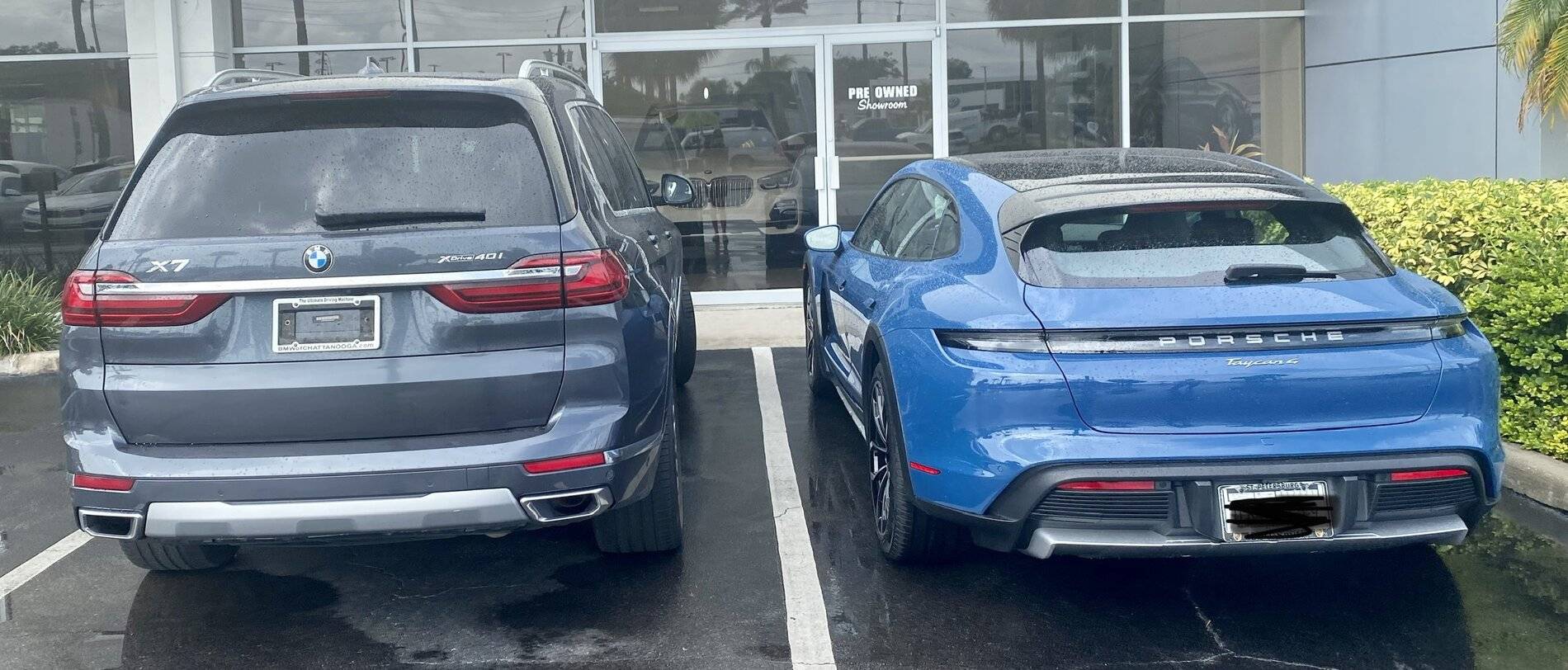 Porsche Taycan Family of Five- First Five Days with Neptune Blue CT FAB9ADF8-C5ED-4082-AF40-908BFE3DB082