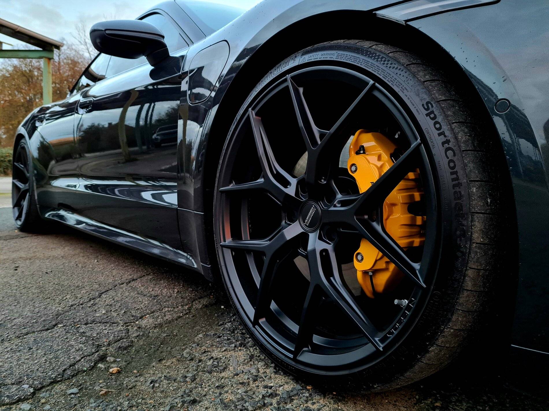 Porsche Taycan Experience with 22" inch wheels on Taycan? 20201109_185137
