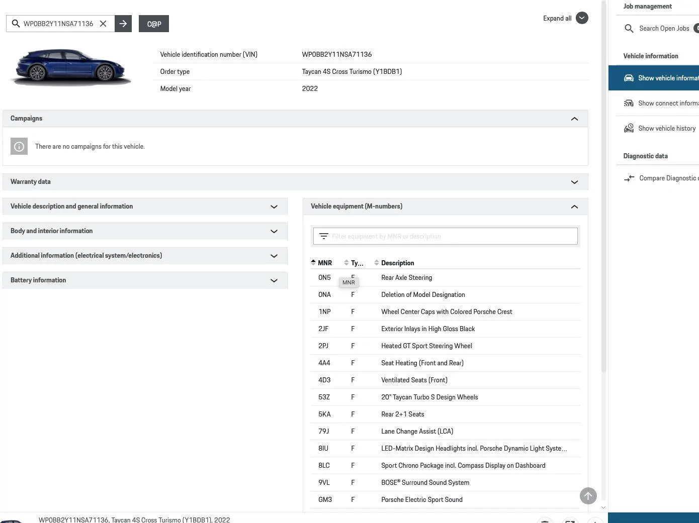 Porsche Taycan December 2021 Delivery Screen Shot 2021-11-01 at 6.49.40 PM