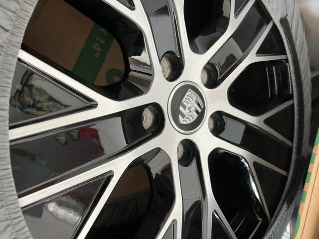 Porsche Taycan OEM 20" wheels, Less Than 500 miles, $3,000 picked-up $3,400 shipped IMG_0210