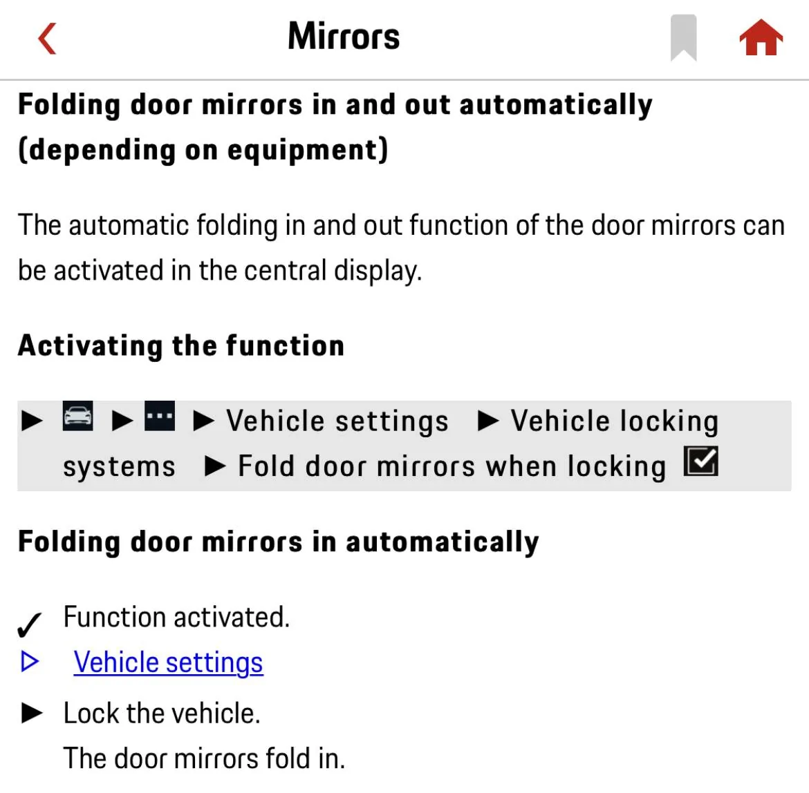 Porsche Taycan Disable folding mirrors? F62462B6-0AC7-42A4-B830-3870FFE96D9F