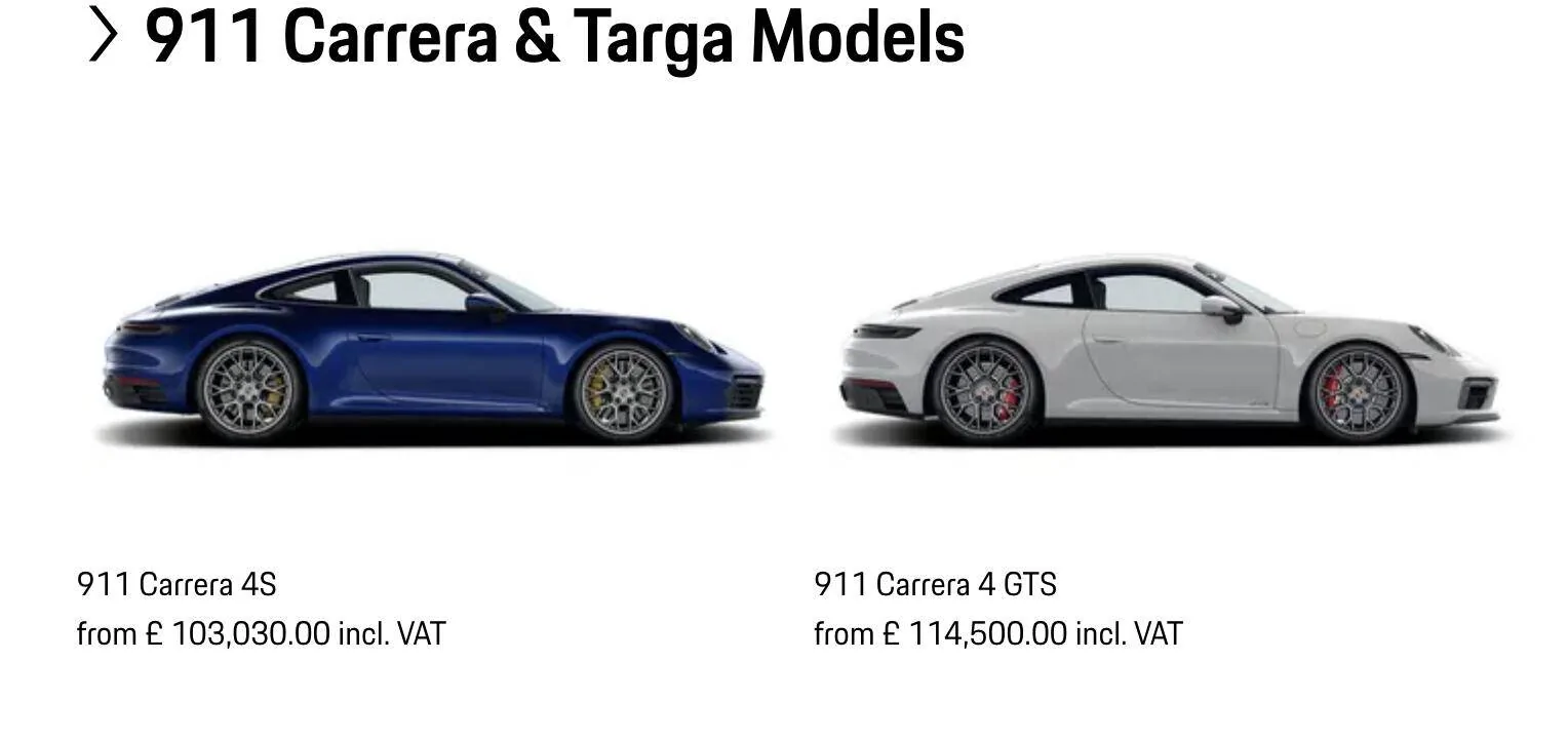 Porsche Taycan Taycan GTS to be announced this year? Screenshot 2021-11-05 at 13.45.23