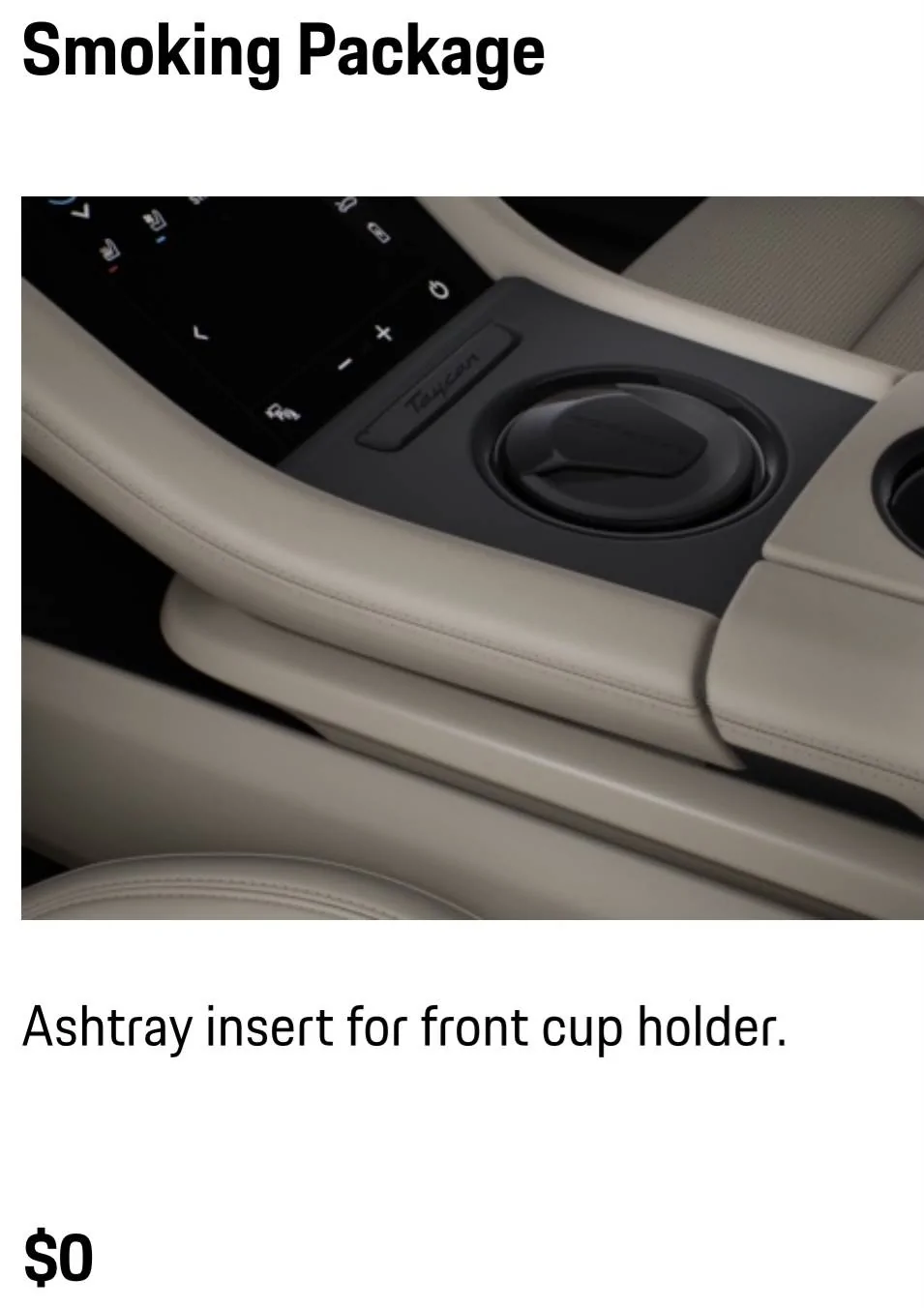 Porsche Taycan Solution to cover the cup holders? 33192560-0422-438B-AB8F-8C8C0A9AB06E