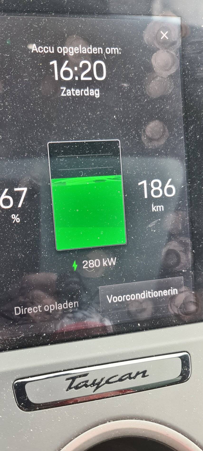 Porsche Taycan Two (for me) new glitches / problems 20210911_153444