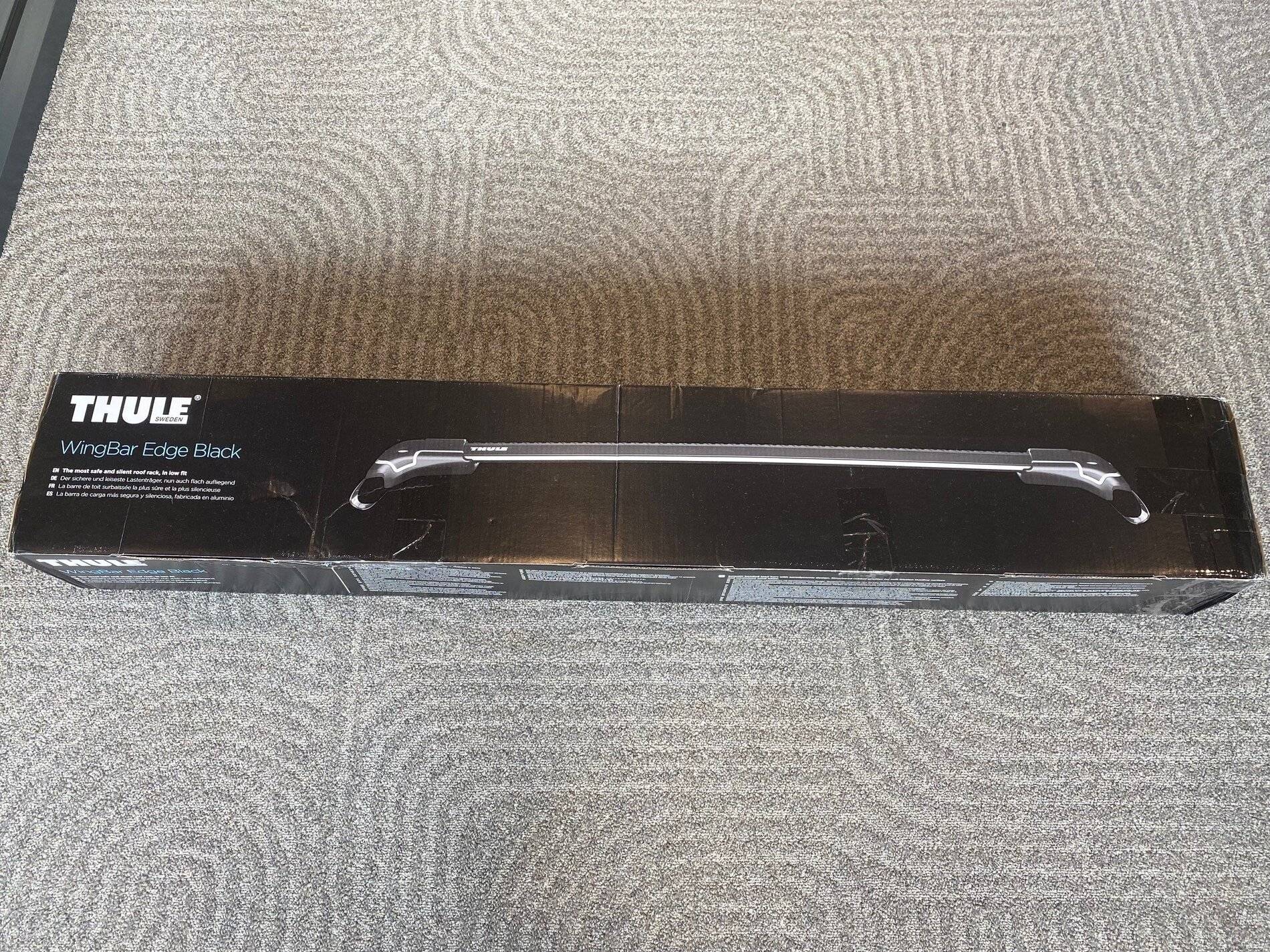 Porsche Taycan CT4 Bike Rack Thule bars