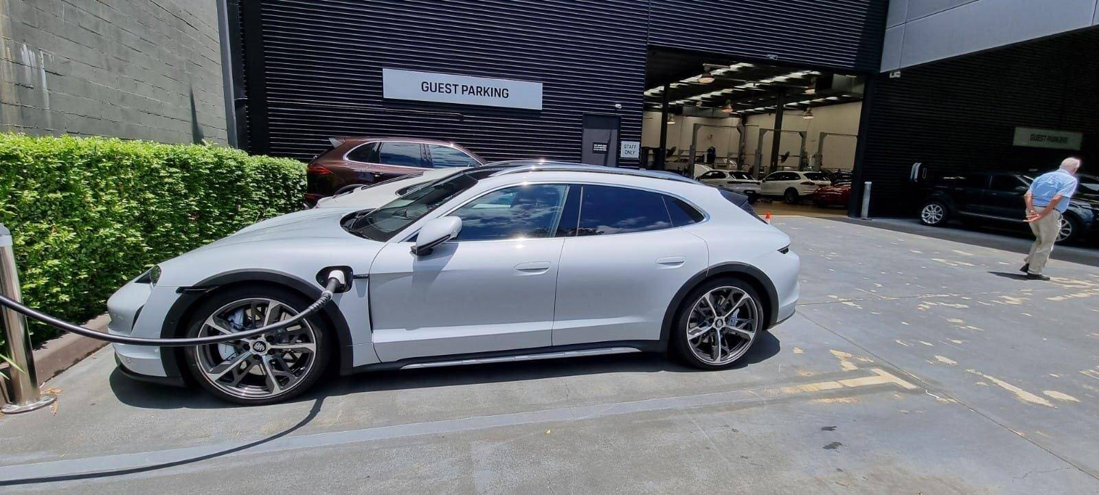 Porsche Taycan CT4S Ice Grey 1636616650441