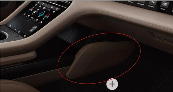 Porsche Taycan Anyone select the "Center Console Trim in Leather" option? 1636696901775