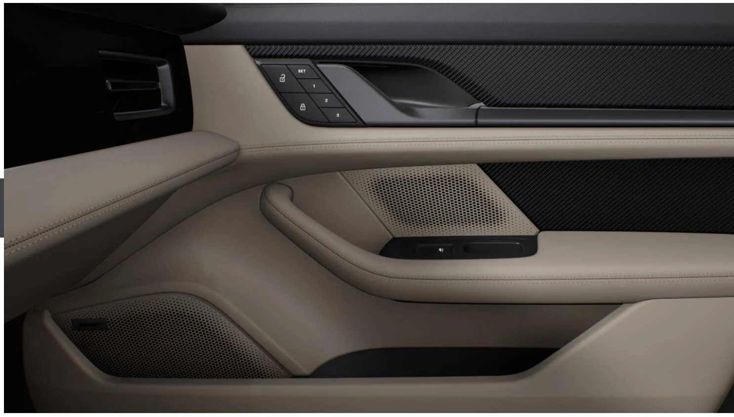Porsche Taycan Question on option for "Door Trim Package in Leather" 1636702023468
