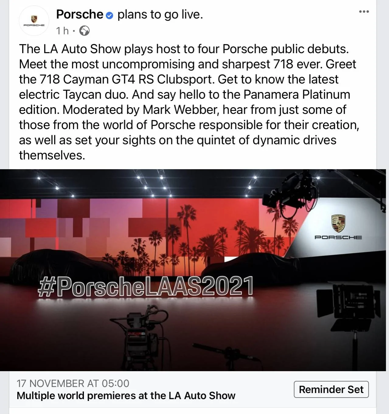Porsche Taycan New Taycan models launching at LA Auto Show on Nov 17! -- Sport Turismo and/or GTS? DC75C557-B461-4C31-A072-90B9C5118247